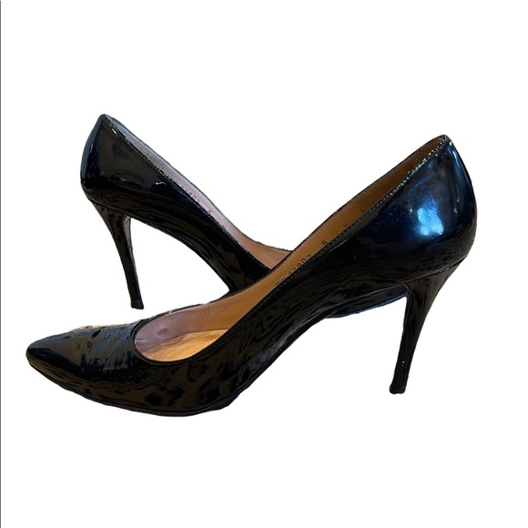 STUART WEITZMAN Black patent pumps Size 8 - Picture 9 of 10